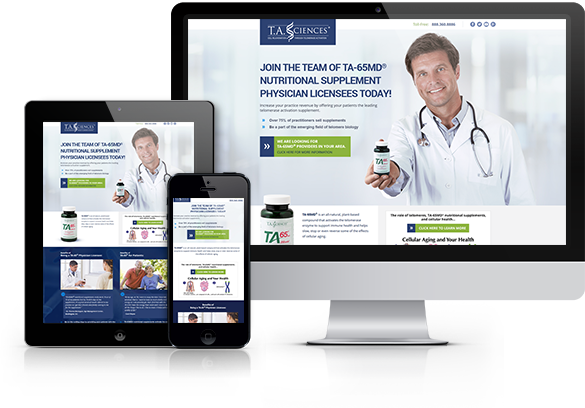 Best Medical Products Website Design - T.A. Sciences