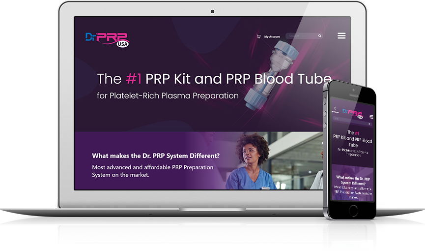 Top Medical E-Commerce Website Design - Dr. PRP USA, LLC