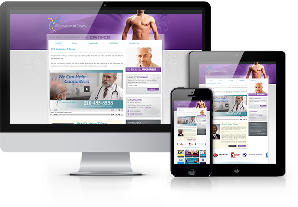 Best Fertility Medicine Website Design - ED Institute of Texas