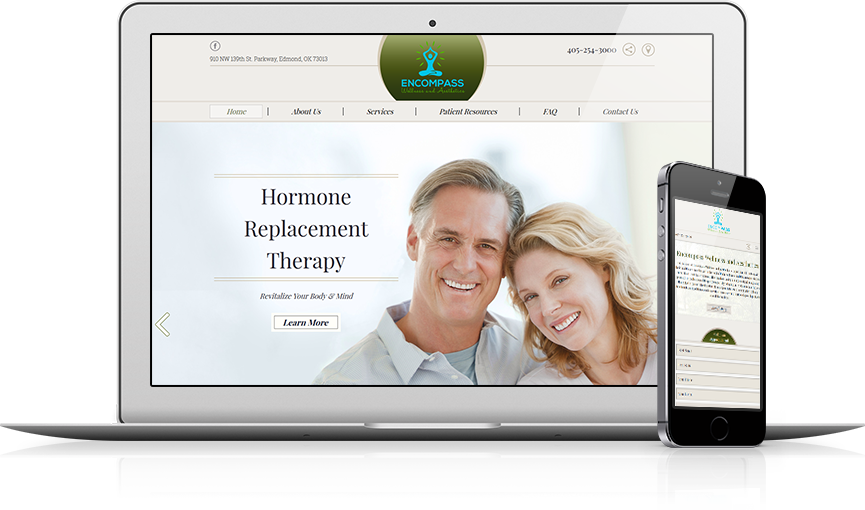 Top Integrative Medicine Website Design - Encompass Wellness and Aesthetics