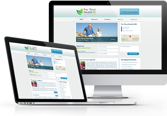 Best Integrative Medicine Website Design - For Your Health MD