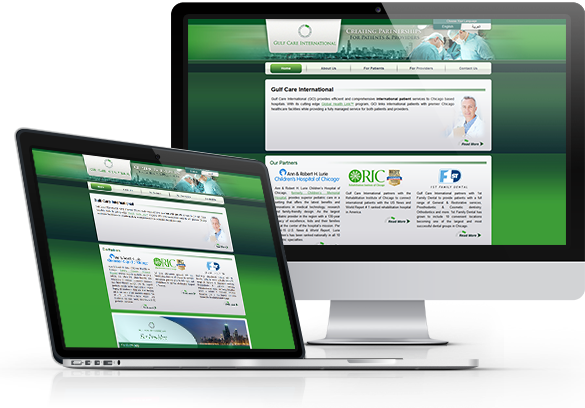 Best Medical Services Website Design - Gulf Care International