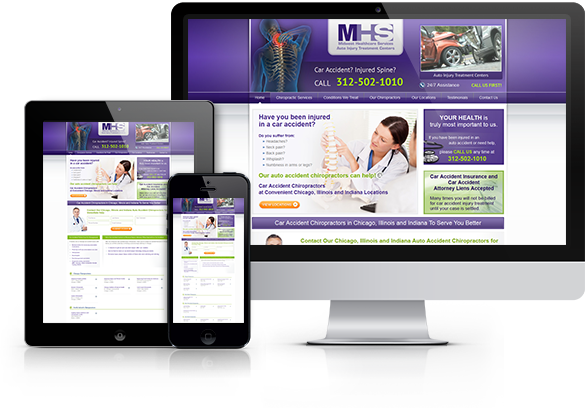 Best Chiropractic Website Design - Midwest Healthcare Services