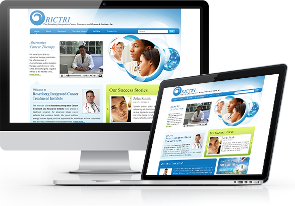 Best Medical Research Website Design - The Rosenberg Integrative Cancer Treatment and Research Institute