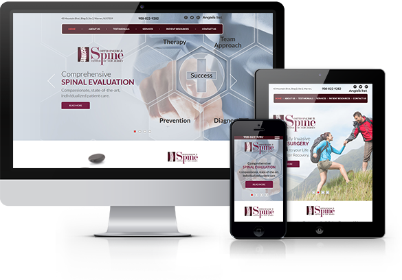 Best Orthopedic Website Design - Orthopaedic & Spine Center of New Jersey