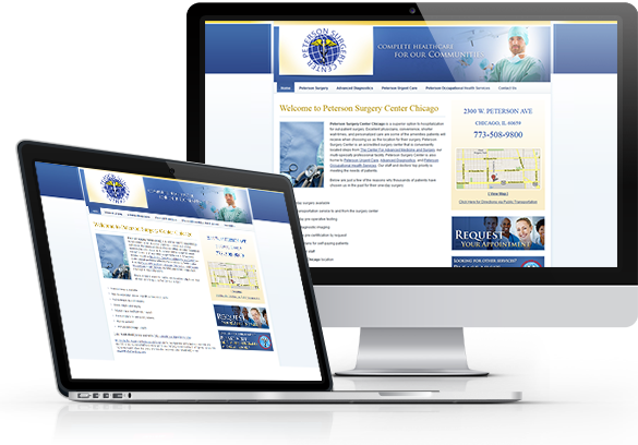 Best Surgery Website Design - Peterson Surgery Center