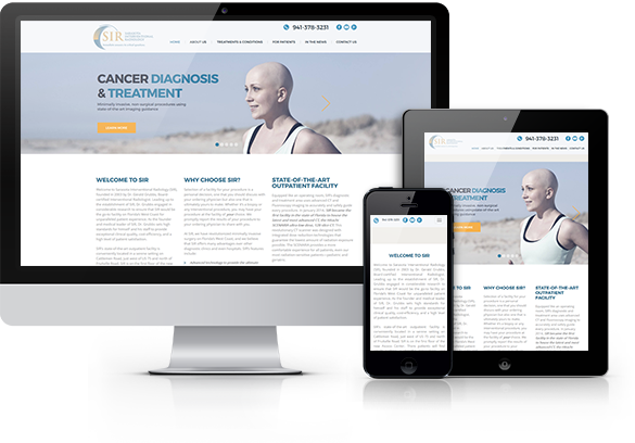 Best Radiology Website Design - Sarasota Interventional Radiology