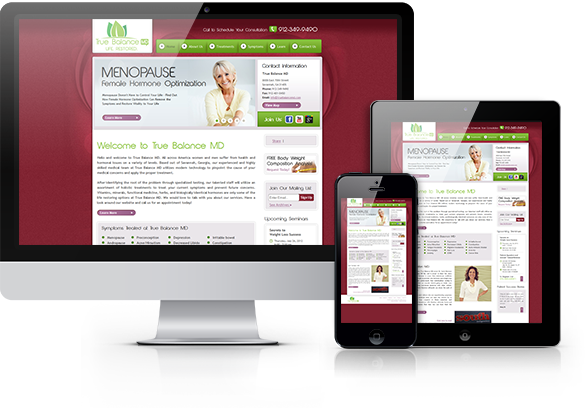 Best Integrative Medicine Website Design - True Balance MD
