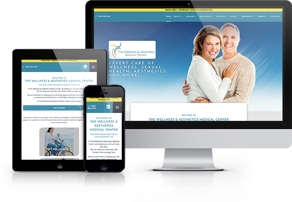 Best Integrative Medicine Website Design - The Wellness & Aesthetics Medical Center