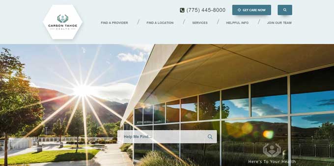 Carson Tahoe Website Design