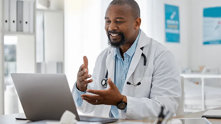 Build a website that converts virtual patients