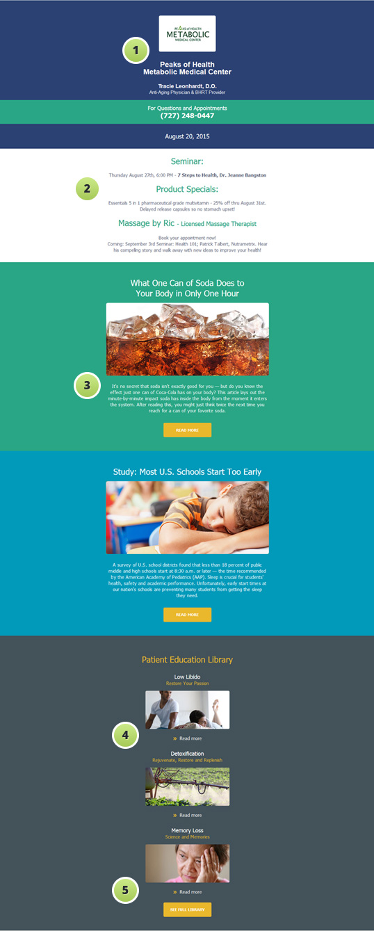 Eblast Example
