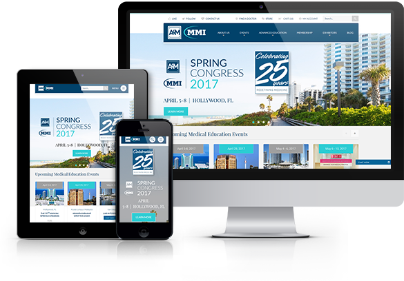 Best Medical Associations Website Design - American Academy of Anti-Aging Medicine
