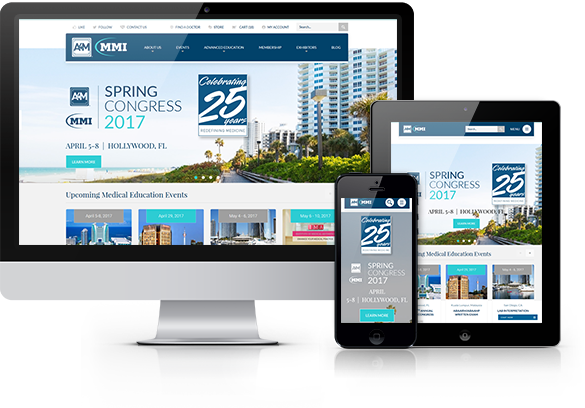 Best Medical Associations Website Design - American Academy of Anti-Aging Medicine