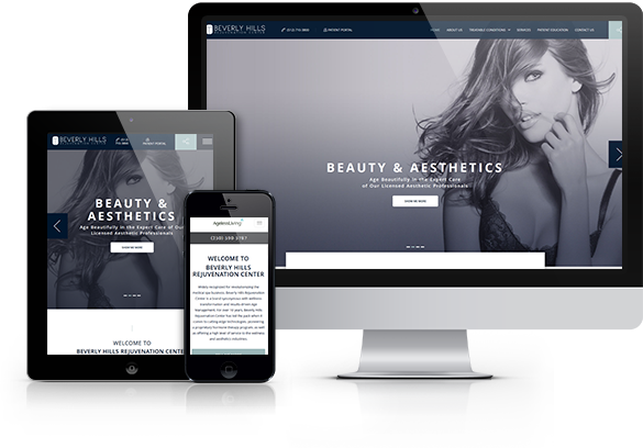 Best Med Spa Website Design - Beverly Hills Rejuvenation Center