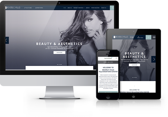 Best Med Spa Website Design - Beverly Hills Rejuvenation Center