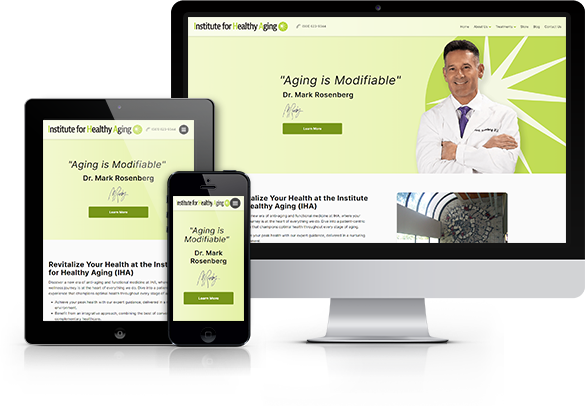 Best Integrative Medicine Website Design - Institute for Healthy Aging