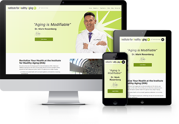 Best Integrative Medicine Website Design - Institute for Healthy Aging