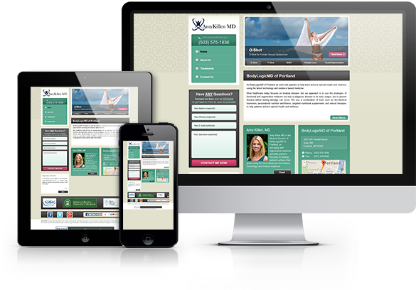 Best Integrative Medicine Website Design - AmyKillen MD