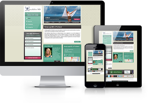 Best Integrative Medicine Website Design - AmyKillen MD