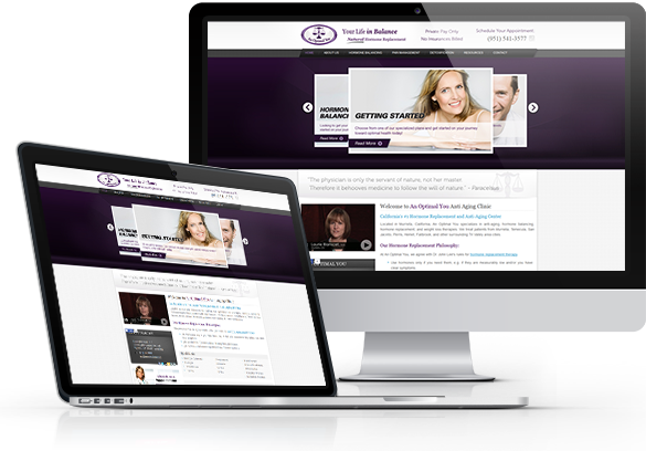 Best Integrative Medicine Website Design - An Optimal You