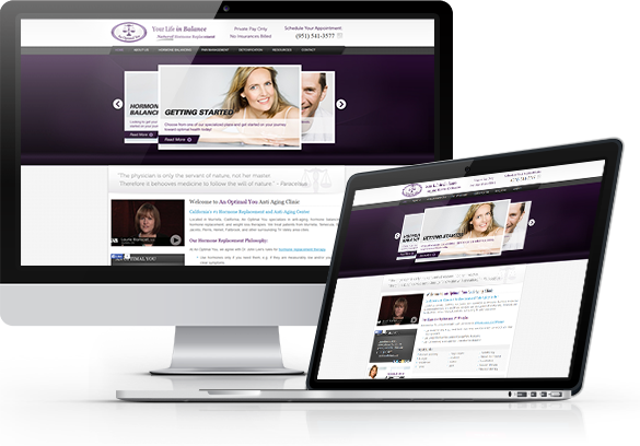 Best Integrative Medicine Website Design - An Optimal You