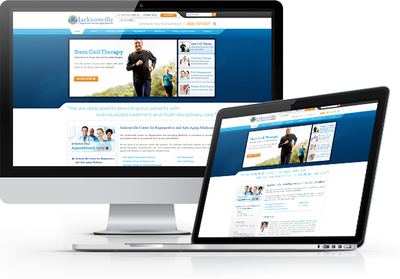 Best Integrative Medicine Website Design - Jacksonville Anti-Aging Institute