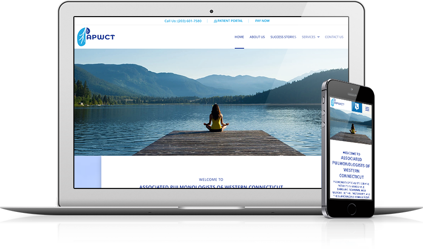 Top Allergy Website Design - Associated Pulmonologists of Western Connecticut