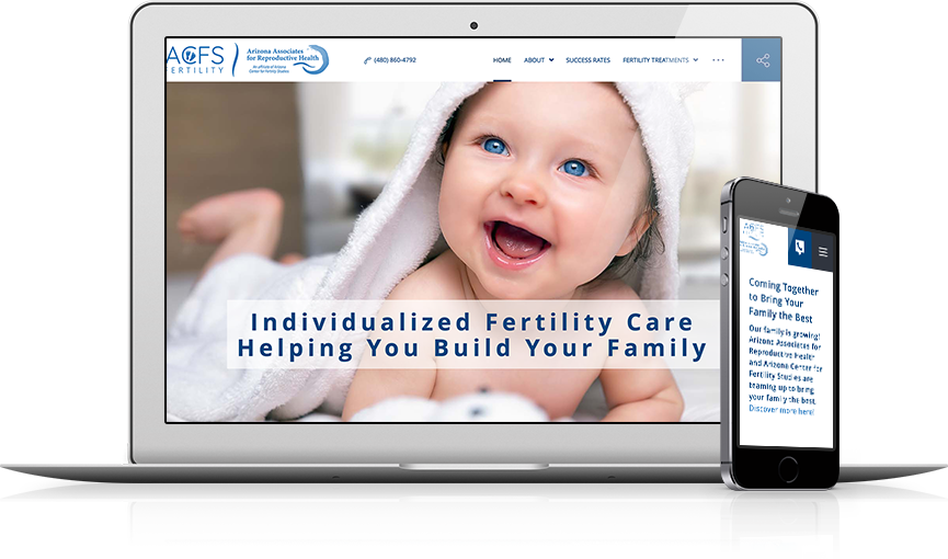Top Fertility Medicine Website Design - Arizona Associates for Reproductive Health
