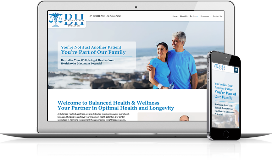 Top Functional Medicine Website Design - Balanced Health & Wellness