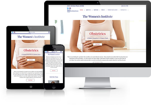 Best OBGYN Website Design - The Women's Institute