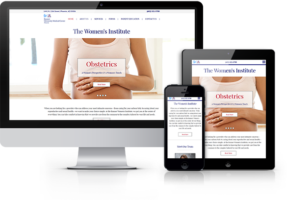 Best OBGYN Website Design - The Women's Institute