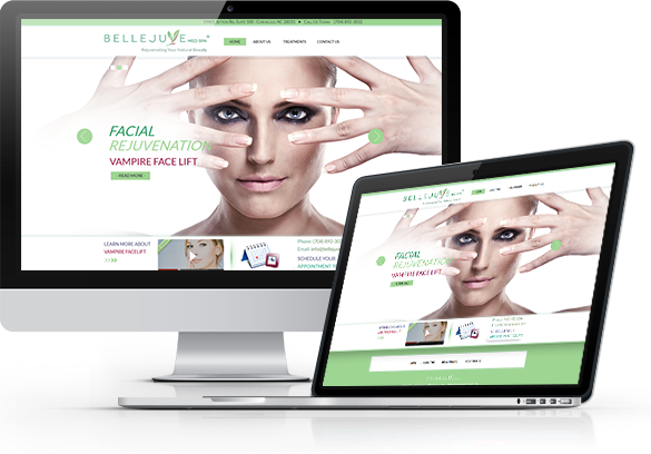 Best Med Spa Website Design - Bellejuve MedSpa