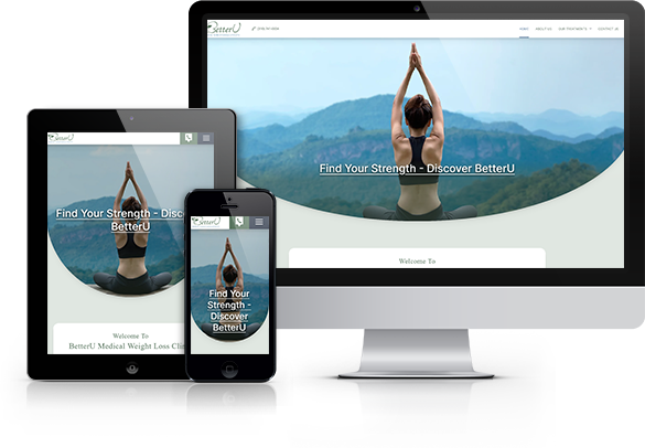 Best Weight Loss Website Design - BetterU Medical Weight Loss Clinic