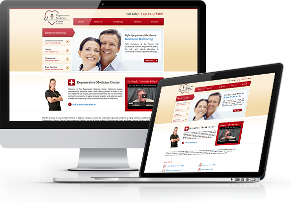 Best Integrative Medicine Website Design - Regenerative Medicine Center