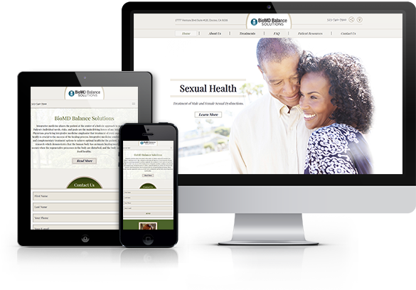 Best Internal Medicine Website Design - BioMD Balance Solutions