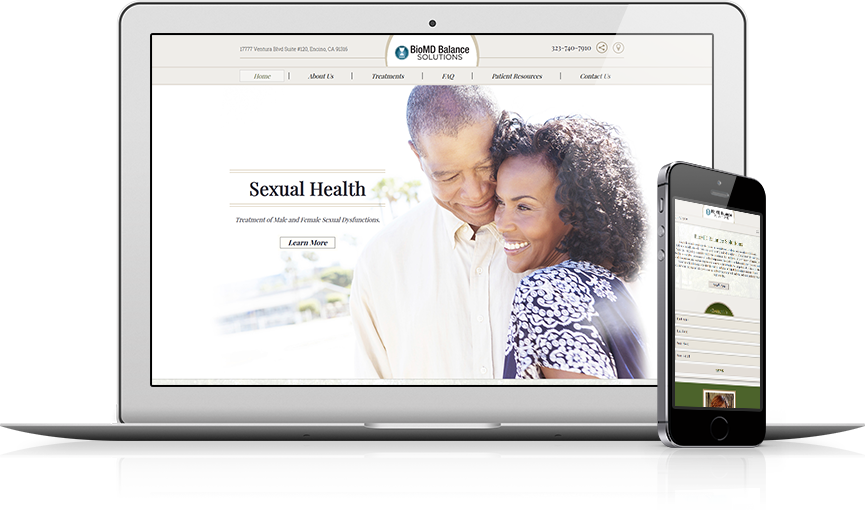 Top Internal Medicine Website Design - BioMD Balance Solutions