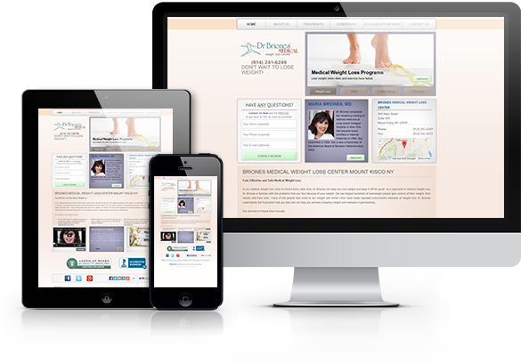 Best Weight Loss Website Design - Dr. Briones Medical Weight Loss Center