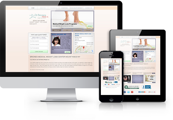 Best Weight Loss Website Design - Dr. Briones Medical Weight Loss Center