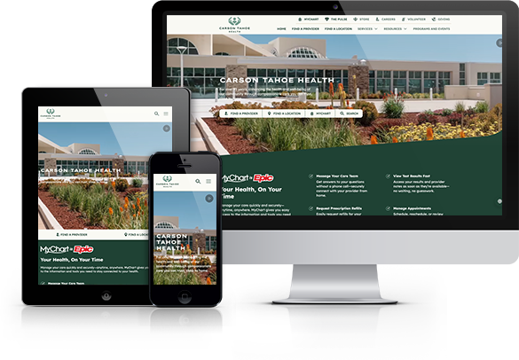 Best Hospitals Website Design - Carson Tahoe Health