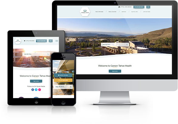 Best Hospitals Website Design - Carson Tahoe Health