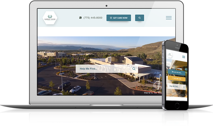 Top Hospitals Website Design - Carson Tahoe Health