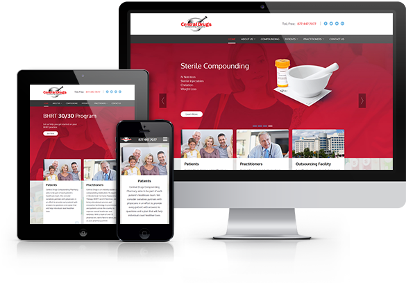 Pharmacy Website Design