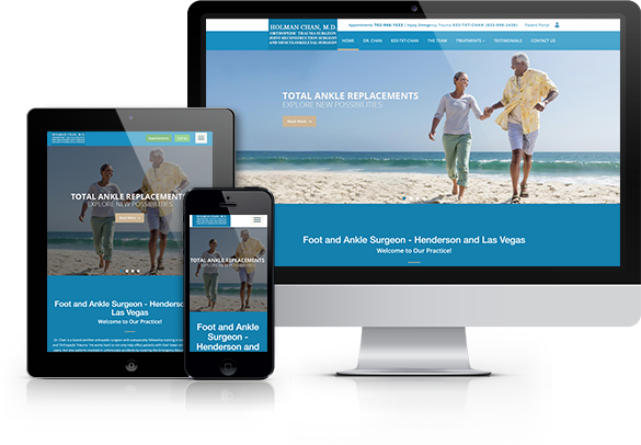 Best Orthopedic Website Design - Holman Chan, MD