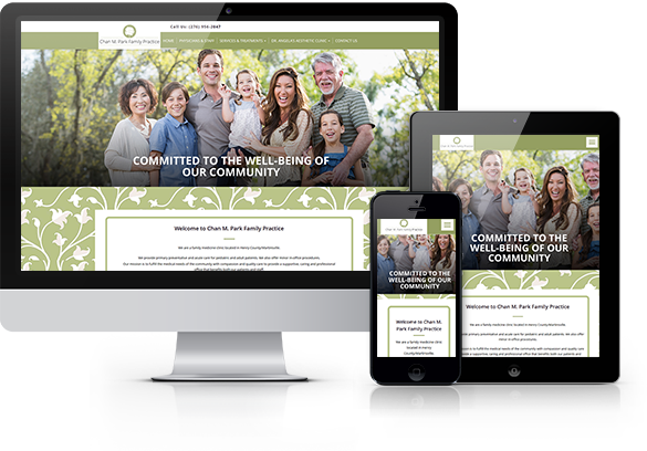 Family Medicine Website Design