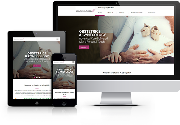 Best OBGYN Website Design - Charles Safely, MD