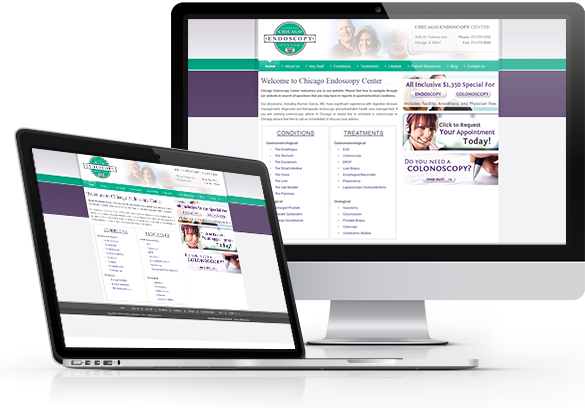 Best Surgery Website Design - Chicago Endoscopy Center