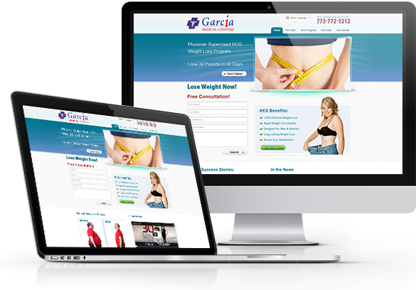 Best Weight Loss Website Design - Garcia Medical Centers