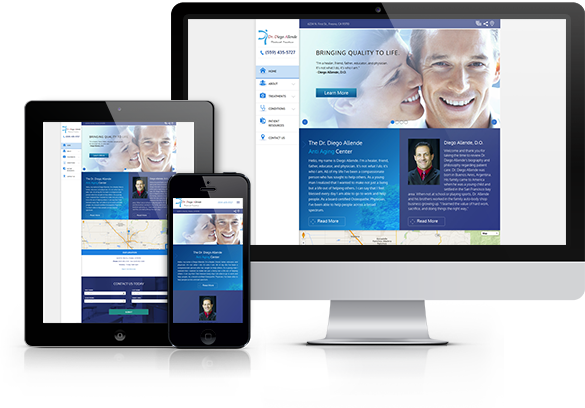 Best Integrative Medicine Website Design - Dr. Diego Allende Medical Practice