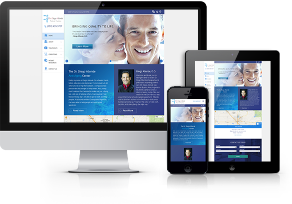 Best Integrative Medicine Website Design - Dr. Diego Allende Medical Practice